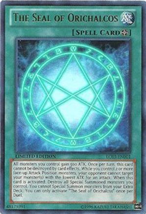 The Seal of Orichalcos [LC03-EN001] Ultra Rare - Trinity Hobby