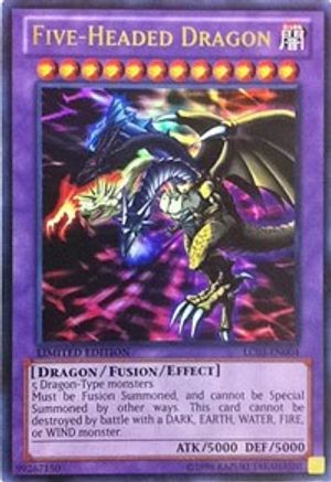Five-Headed Dragon [LC03-EN004] Ultra Rare - Trinity Hobby