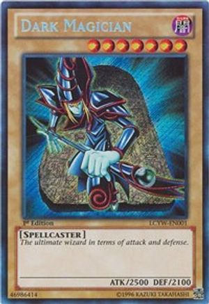 Dark Magician [LCYW-EN001] Secret Rare - Trinity Hobby