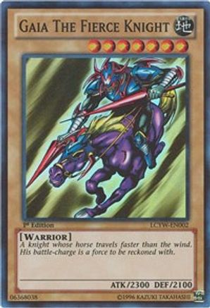 Gaia The Fierce Knight [LCYW-EN002] Super Rare - Trinity Hobby