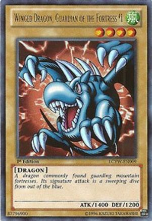 Winged Dragon, Guardian of the Fortress #1 [LCYW-EN009] Ultra Rare - Trinity Hobby