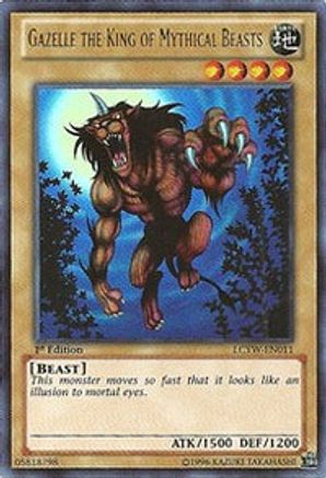 Gazelle the King of Mythical Beasts [LCYW-EN011] Ultra Rare - Trinity Hobby