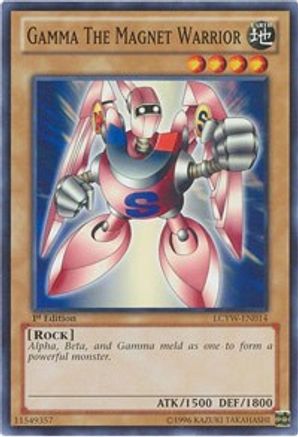 Gamma the Magnet Warrior [LCYW-EN014] Common - Trinity Hobby