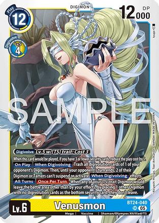 Venusmon (BT24-040) - [Time Stranger] Foil