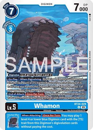 Whamon (BT24-029) - [Time Stranger] - Trinity Hobby