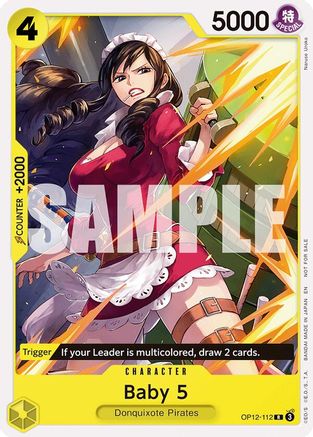 Baby 5 (Tournament Pack 2026 Vol. 1) (OP12-112) - [One Piece Promotion Cards]