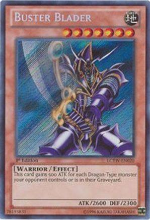 Buster Blader [LCYW-EN020] Secret Rare - Trinity Hobby