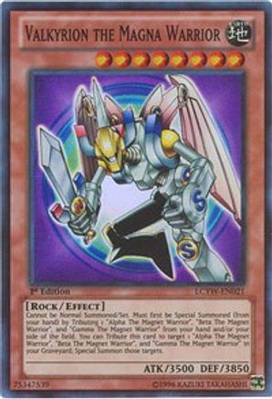 Valkyrion the Magna Warrior [LCYW-EN021] Super Rare - Trinity Hobby