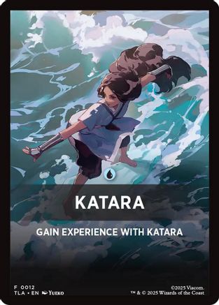 Katara Theme Card  (TLA-012) - [Avatar: The Last Airbender] - Trinity Hobby