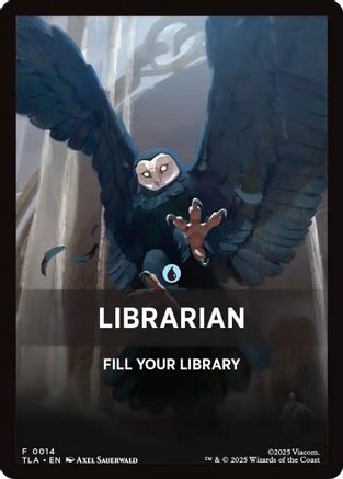 Librarian Theme Card  (TLA-014) - [Avatar: The Last Airbender] - Trinity Hobby