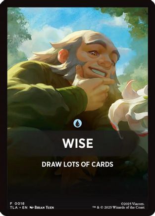 Wise Theme Card  (TLA-018) - [Avatar: The Last Airbender] - Trinity Hobby