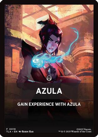 Azula Theme Card  (TLA-019) - [Avatar: The Last Airbender] - Trinity Hobby