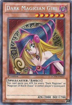 Dark Magician Girl [LCYW-EN022] Secret Rare - Trinity Hobby