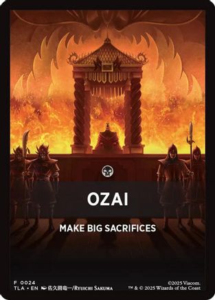 Ozai Theme Card  (TLA-024) - [Avatar: The Last Airbender] - Trinity Hobby