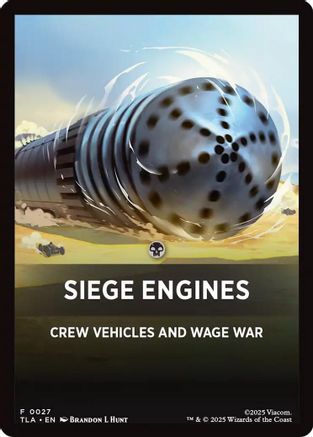 Siege Engines Theme Card  (TLA-027) - [Avatar: The Last Airbender] - Trinity Hobby
