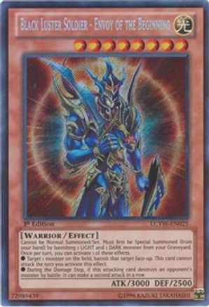 Black Luster Soldier - Envoy of the Beginning [LCYW-EN025] Secret Rare - Trinity Hobby