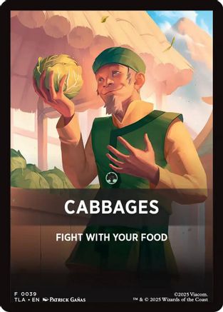 Cabbages Theme Card  (TLA-039) - [Avatar: The Last Airbender] - Trinity Hobby
