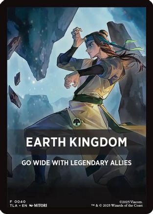 Earth Kingdom Theme Card  (TLA-040) - [Avatar: The Last Airbender] - Trinity Hobby