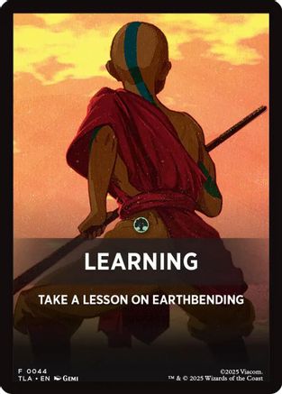 Learning Theme Card  (TLA-044) - [Avatar: The Last Airbender] - Trinity Hobby