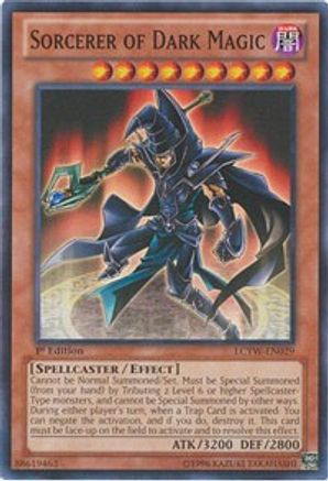 Sorcerer of Dark Magic [LCYW-EN029] Common - Trinity Hobby
