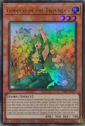 Goddess of the Two Sides [LART-EN079] - The Lost Art Promotion Limited - Ultra Rare - Trinity Hobby