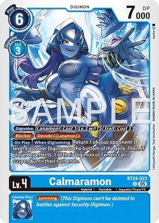 Calmaramon (BT24-023) - [Time Stranger] - Trinity Hobby