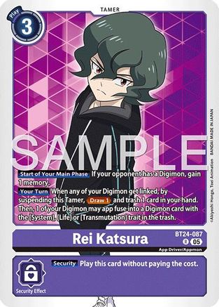Rei Katsura (BT24-087) - [Time Stranger] Foil - Trinity Hobby