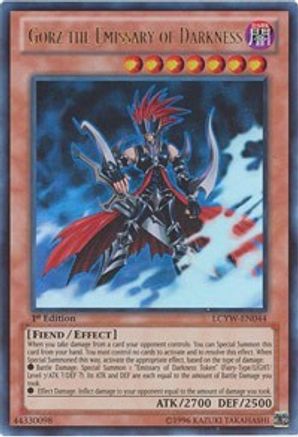 Gorz the Emissary of Darkness [LCYW-EN044] Ultra Rare - Trinity Hobby