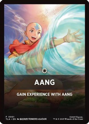 Aang Theme Card  (TLA-001) - [Avatar: The Last Airbender] - Trinity Hobby