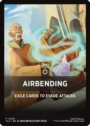 Airbending Theme Card  (TLA-002) - [Avatar: The Last Airbender] - Trinity Hobby