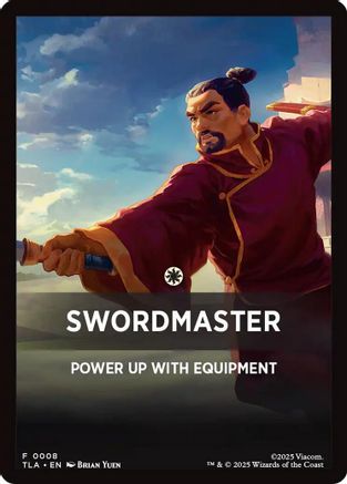 Swordmaster Theme Card  (TLA-008) - [Avatar: The Last Airbender] - Trinity Hobby