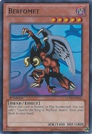 Berfomet [LCYW-EN045] Super Rare - Trinity Hobby