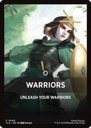 Warriors Theme Card  (TLA-009) - [Avatar: The Last Airbender] - Trinity Hobby