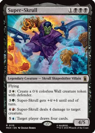 Super-Skrull  [Foil]  (MSH-115) - [Marvel Super Heroes] - Trinity Hobby
