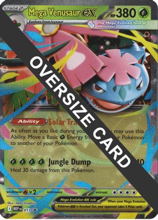 Mega Venusaur ex - (013) Holofoil [Jumbo Cards] - Trinity Hobby