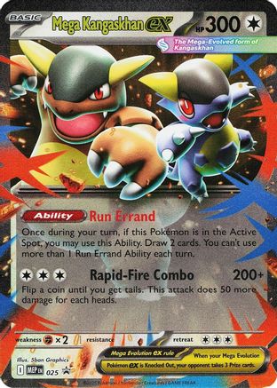 Mega Kangaskhan ex - (025) Holofoil [ME Mega Evolution Promo] - Trinity Hobby