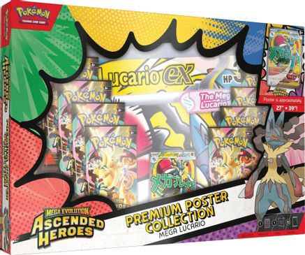 Premium Poster Collection: Mega Lucario - Trinity Hobby