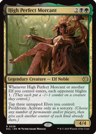 High Perfect Morcant  [Foil]  (ECL-229) - [Lorwyn Eclipsed] - Trinity Hobby