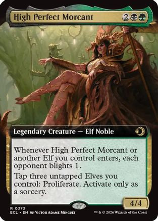 High Perfect Morcant (Extended Art)  [Foil]  (ECL-373) - [Lorwyn Eclipsed] - Trinity Hobby