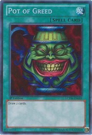 Pot of Greed [LCYW-EN059] Secret Rare - Trinity Hobby