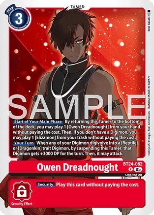 Owen Dreadnought (BT24-082) - [Time Stranger] Foil