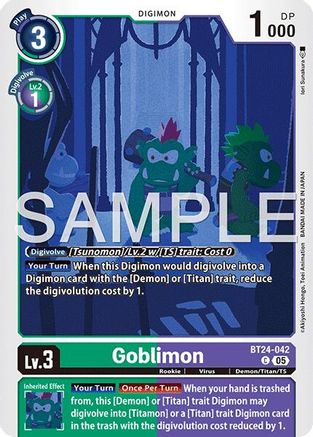Goblimon (BT24-042) - [Time Stranger] - Trinity Hobby