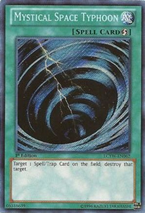 Mystical Space Typhoon [LCYW-EN062] Secret Rare - Trinity Hobby