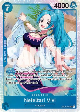 Nefeltari Vivi (EB04-025) - [The Azure Sea's Seven] Foil - Trinity Hobby