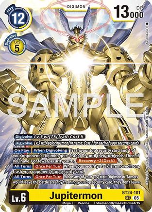Jupitermon (BT24-101) - [Time Stranger] Foil - Trinity Hobby