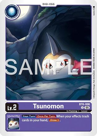Tsunomon (BT6-006) - [Advanced Booster Digimon Generation] - Trinity Hobby