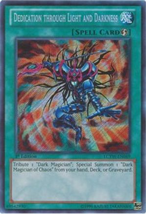 Dedication through Light and Darkness [LCYW-EN069] Secret Rare - Trinity Hobby