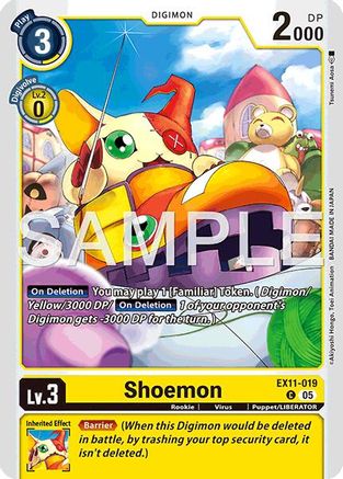 Shoemon (EX11-019) - [Dawn of Liberator]