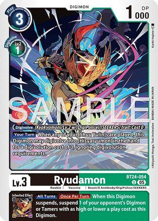 Ryudamon (BT24-054) - [Time Stranger]