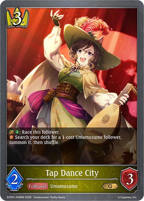 Tap Dance City - P08EN (Foil) - ECP01: Umamusume: Pretty Derby (ECP01-P08EN) - Trinity Hobby
